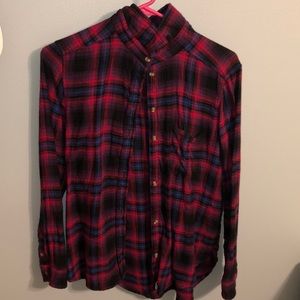 Flannel long sleeve shirt